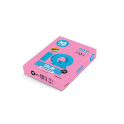 Másolópapír, színes, A4, 80g. IQ Color 500ív/csomag, neon rózsaszín Író- irodaszer, papíráru IQ