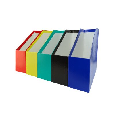 Iratpapucs 9cm, karton, lakkozott Bluering® zöld