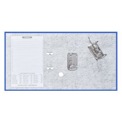 Iratrendező A4, 5cm,lapraszerelt, Bluering® Smart kék Iratrendező Bluering