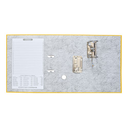 Iratrendező A4, 7,5cm,lapraszerelt, Bluering® Smart sárga Iratrendező Bluering
