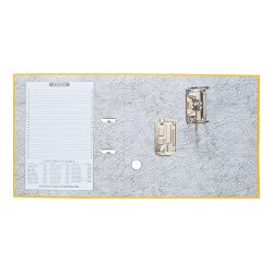 Iratrendező A4, 7,5cm,lapraszerelt, Bluering® Smart sárga Iratrendező Bluering