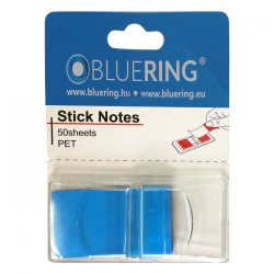 Jelölőcímke 25x45mm, 50lap, műanyag Bluering® világoskék Író- irodaszer, papíráru Bluering