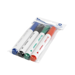 Alkoholos marker készlet, 3mm, kerek hegyű 4-es készlet Bluering® Író- irodaszer, papíráru Bluering