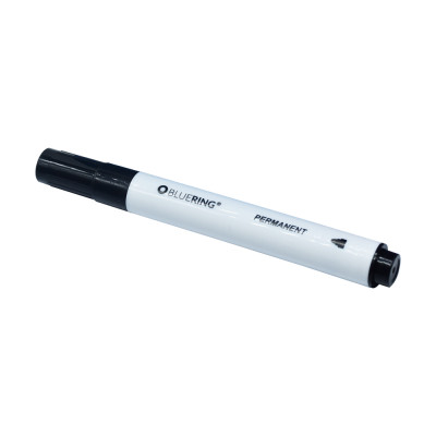 Alkoholos marker 3mm, kerek végű Bluering® fekete Alkoholos marker 3mm, kerek végű Bluering® fekete