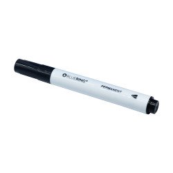 Alkoholos marker 3mm, kerek végű Bluering® fekete Író- irodaszer, papíráru Bluering