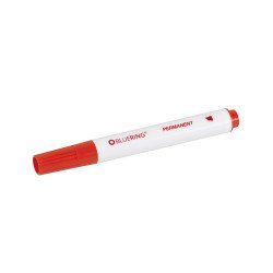 Alkoholos marker 1-4mm, vágott végű Bluering® piros Író- irodaszer, papíráru Bluering