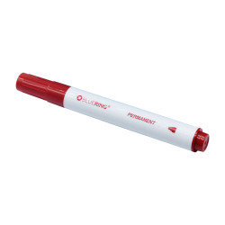 Alkoholos marker 3mm, kerek végű Bluering® piros Író- irodaszer, papíráru Bluering