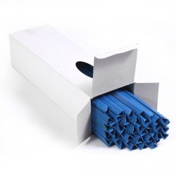 Iratsín 4mm, 100 db/doboz, Bluering® kék Irodatechnika, kellékei Bluering
