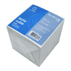 Kockatömb ragasztott, 10x10x10cm, Bluering® fehér Író- irodaszer, papíráru Bluering