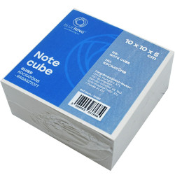 Kockatömb ragasztott 10x10x5cm, Bluering® fehér Író- irodaszer, papíráru Bluering