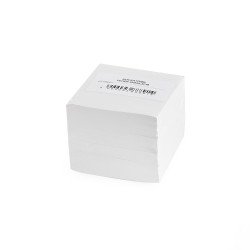 Kockatömb 8x8x6,5cm, ragasztás nélküli, 80% fehérség Bluering® fehér Író- irodaszer, papíráru Bluering
