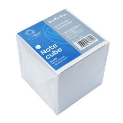 Kockatömb ragasztott 9x9x9cm, Bluering® fehér Író- irodaszer, papíráru Bluering