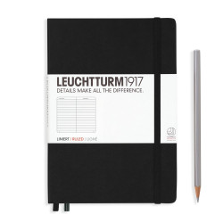 Notesz A5, négyzetrácsos medium Leuchtturm piros Író- irodaszer, papíráru Leuchtturm