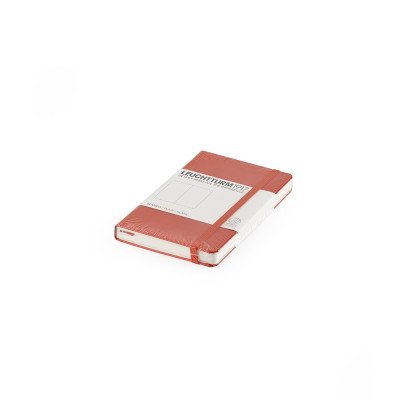 Notesz A6, sima pocket Leuchtturm piros