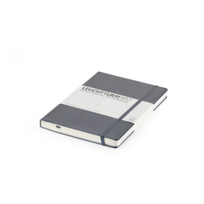 Notesz A5, pontozott medium Leuchtturm sötétkék