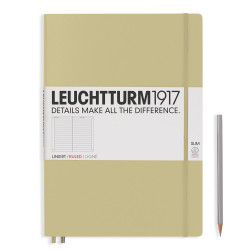 Notesz A4, vonalas master slim Leuchtturm homok Író- irodaszer, papíráru Leuchtturm
