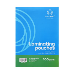 Lamináló fólia A3, 125 micron 100 db/doboz, Bluering® Irodatechnika, kellékei Bluering