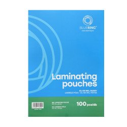 Lamináló fólia A3, 150 micron 100 db/doboz, Bluering® Irodatechnika, kellékei Bluering