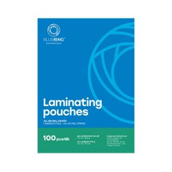 Lamináló fólia A4, 100 micron 100 db/doboz, Bluering®