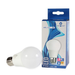 Led 8W A60, E27 806 lm 4000k Blue Light Iroda üzemeltetés, munkavédelem Blue Light