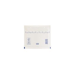 Légpárnás tasak CD szilikon külső méret 200x175mm, belső méret 180x165mm, Bluering® fehér Író- irodaszer, papíráru Bluering