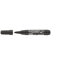 Flipchart marker vízbázisú 3mm, kerek Artip 11XXL fekete Flipchart marker Ico