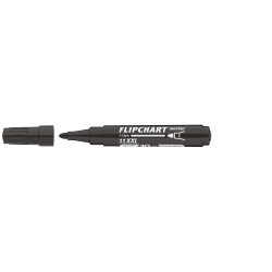 Flipchart marker vízbázisú 3mm, kerek Artip 11XXL fekete Flipchart marker Ico