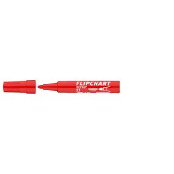 Flipchart marker vízbázisú 3mm, kerek Artip 11 piros Flipchart marker Ico