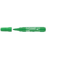 Flipchart marker vízbázisú 3mm, kerek Artip 11XXL zöld Flipchart marker Ico