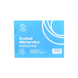 Átvételi elismervény A6, 50x3lapos B.13-67/A/VX Bluering® Író- irodaszer, papíráru Bluering