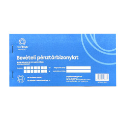 Bevételi pénztárbizonylat 25x3lapos B.318-102/A/V Bluering® Író- irodaszer, papíráru Bluering