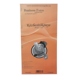 Kézbesítő könyv 100lap,os 130x297mm, C.5230-29 Író- irodaszer, papíráru Bluering
