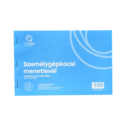 Személygépkocsi menetlevél A5, 100 lapos D.GEPJ.36/5 Bluering® Író- irodaszer, papíráru Bluering