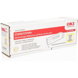 Oki C3200 toner yellow ORIGINAL leértékelt Nyomtatók, másolók, kellékeik Oki