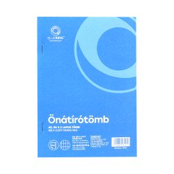 Önátírótömb A5, 50x2lap, franciakockás Bluering® Író- irodaszer, papíráru Bluering