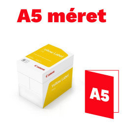 Másolópapír A5, 80g, Canon Yellow Label 500ív/csomag, Író- irodaszer, papíráru Canon