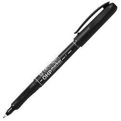 Alkoholos marker 0,6mm, F OHP Centropen 2636 fekete Író- irodaszer, papíráru Centropen