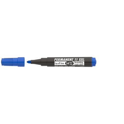 Alkoholos marker 3mm, kerek Ico 11XXL kék