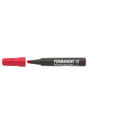 Alkoholos marker 1-4mm, vágott Ico 12 piros Író- irodaszer, papíráru Ico