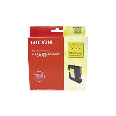 Ricoh  GC21 tintapatron yellow ORIGINAL 1K