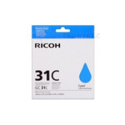 Ricoh  GC31 tintapatron cyan ORIGINAL 1,9K