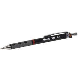 Nyomósirón 0,5mm, fekete test, Rotring Tikky Író- irodaszer, papíráru Rotring
