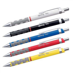 Golyóstoll fekete test, Rotring Tikky III, írásszín kék Golyóstoll Rotring