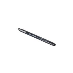 PointLiner tűfilc 0,8mm, S20P-8A Pentel fekete Író- irodaszer, papíráru Pentel