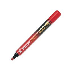 Alkoholos marker 1,5-4mm, vágott hegyű, Pilot 400 large piros