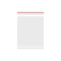 Simítózáras tasak 8x12cm, 100 db/csomag, Bluering®