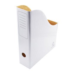 Iratpapucs 8cm, mikrohullámú karton Bluering®, fehér