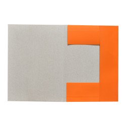 Iratgyűjtő, pólyás dosszié A4, 230g. karton ,Bluering®, narancs