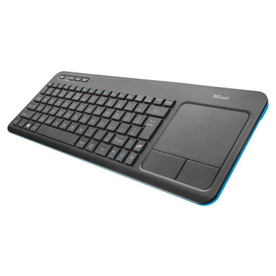 Billentyűzet touchpados Trust VEZA wireless 21268