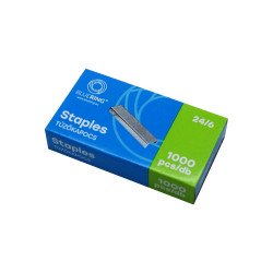 Tűzőkapocs 24/6 hegyezett Bluering® Irodatechnika, kellékei Bluering